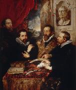 Peter Paul Rubens The Four Philosophers (mk08) oil painting